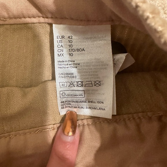 H&M Tan Corduroy Skirt with Pockets - Picture 3 of 4